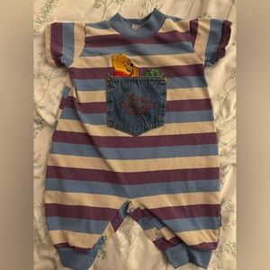 Vintage Disney/ Pooh onesie